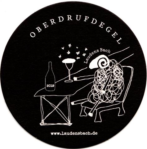 frickenhausen w-by laudens bach 1a (rund215-oberdrufdeckel-schwarz)